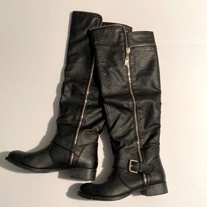 Knee High Black Boots